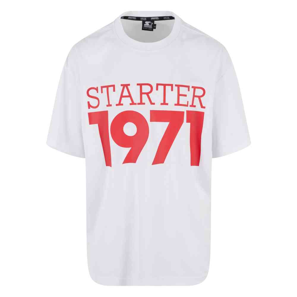 Starter Black Label - Train Day Mesh Jersey Mens Tshirt - White